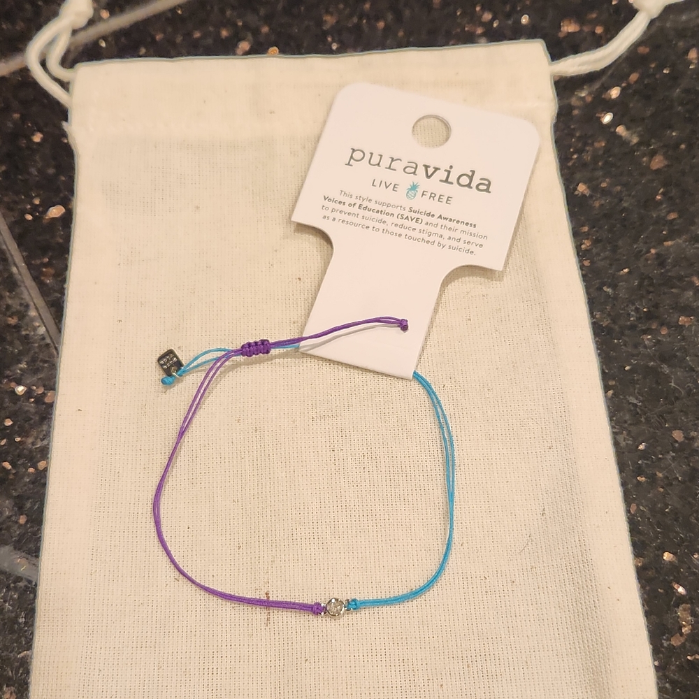 Suicide Awareness Pura Vida Bracelet